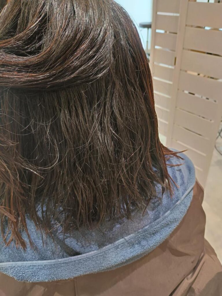 お客様photo　髪質改善×縮毛矯正